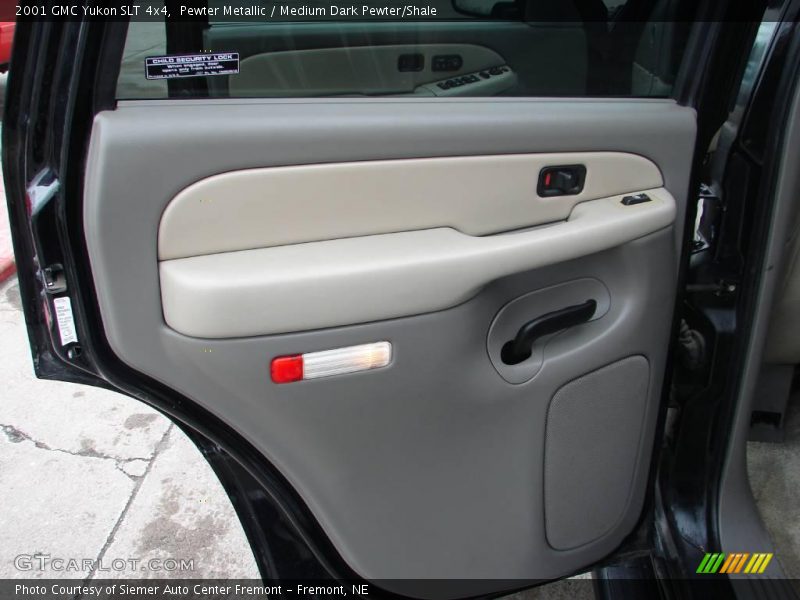 Pewter Metallic / Medium Dark Pewter/Shale 2001 GMC Yukon SLT 4x4