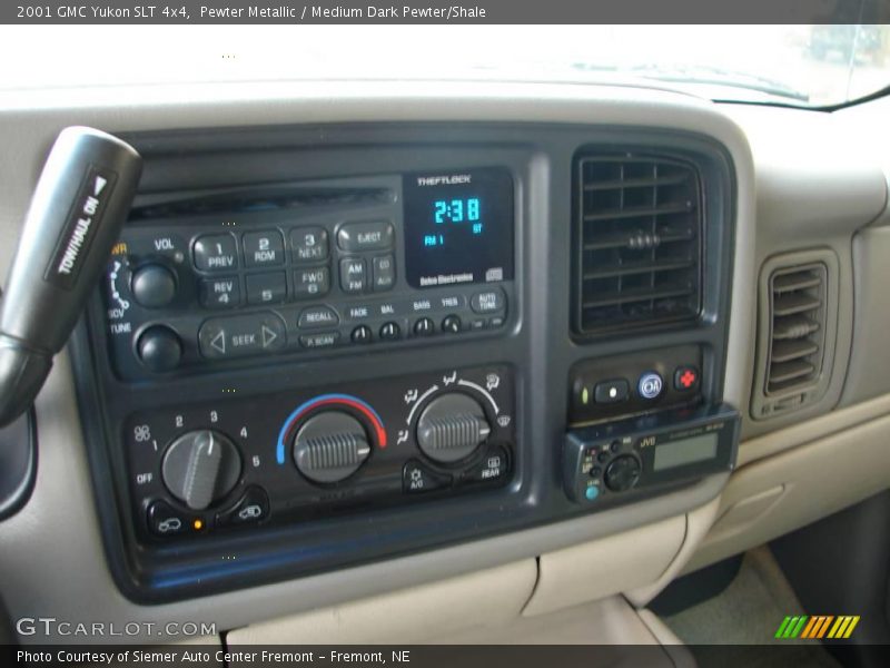 Pewter Metallic / Medium Dark Pewter/Shale 2001 GMC Yukon SLT 4x4