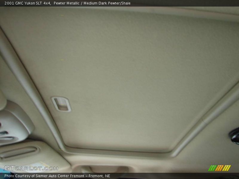 Pewter Metallic / Medium Dark Pewter/Shale 2001 GMC Yukon SLT 4x4