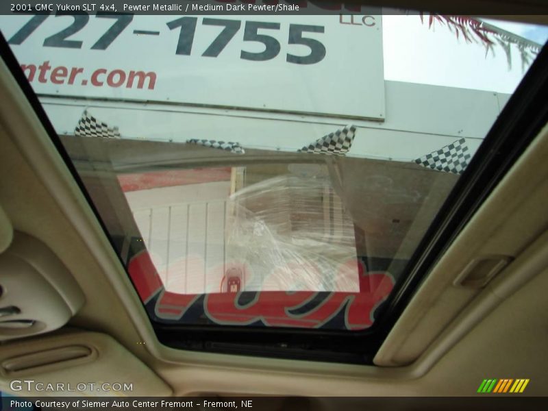 Pewter Metallic / Medium Dark Pewter/Shale 2001 GMC Yukon SLT 4x4