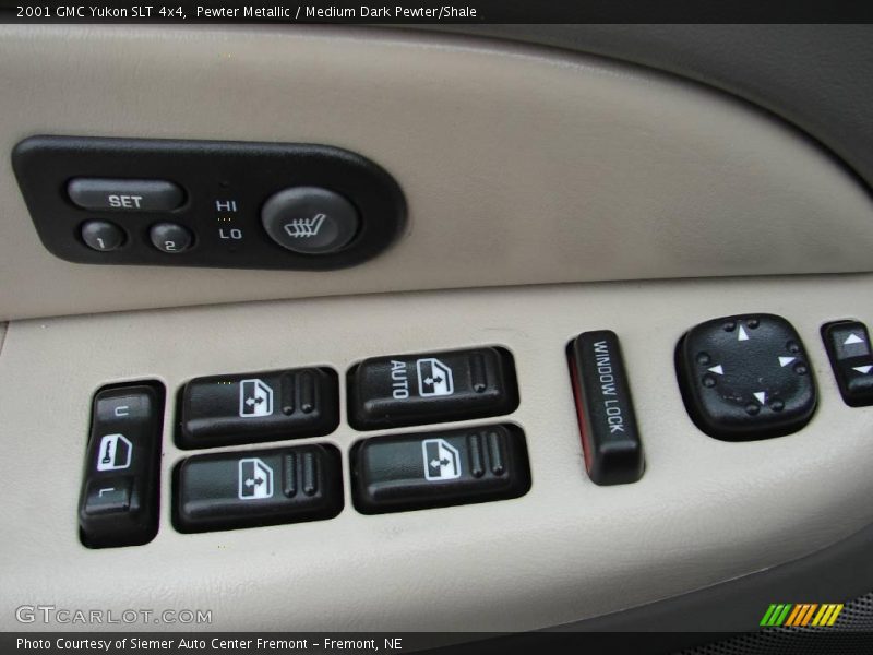 Pewter Metallic / Medium Dark Pewter/Shale 2001 GMC Yukon SLT 4x4