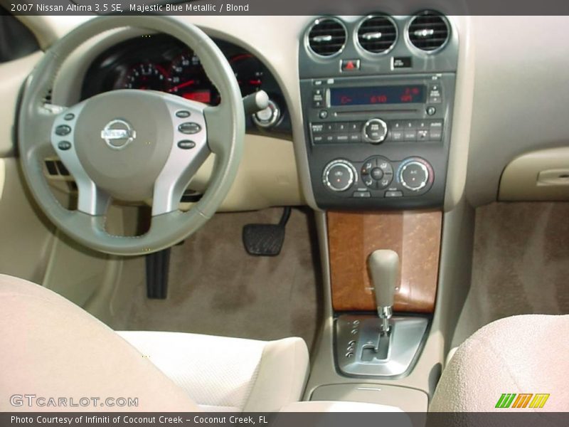 Majestic Blue Metallic / Blond 2007 Nissan Altima 3.5 SE