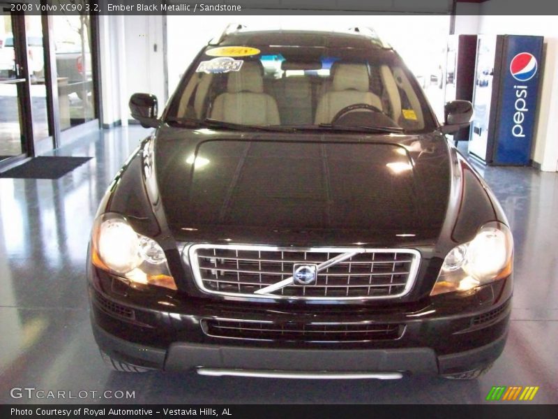 Ember Black Metallic / Sandstone 2008 Volvo XC90 3.2