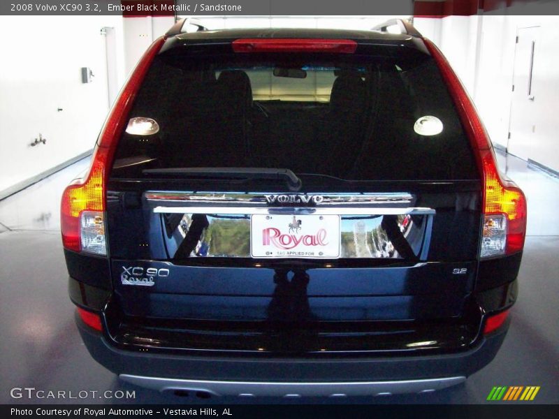 Ember Black Metallic / Sandstone 2008 Volvo XC90 3.2