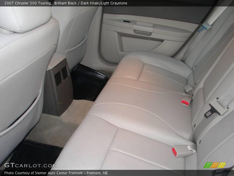 Brilliant Black / Dark Khaki/Light Graystone 2007 Chrysler 300 Touring