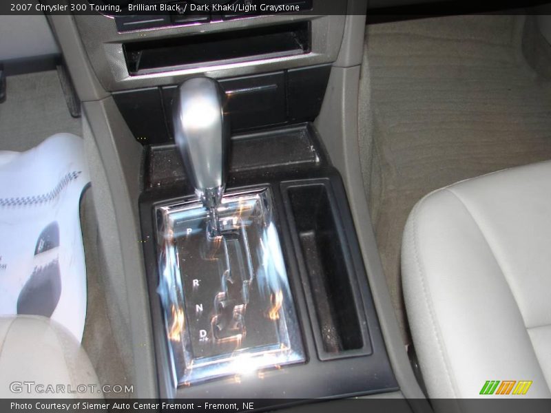 Brilliant Black / Dark Khaki/Light Graystone 2007 Chrysler 300 Touring