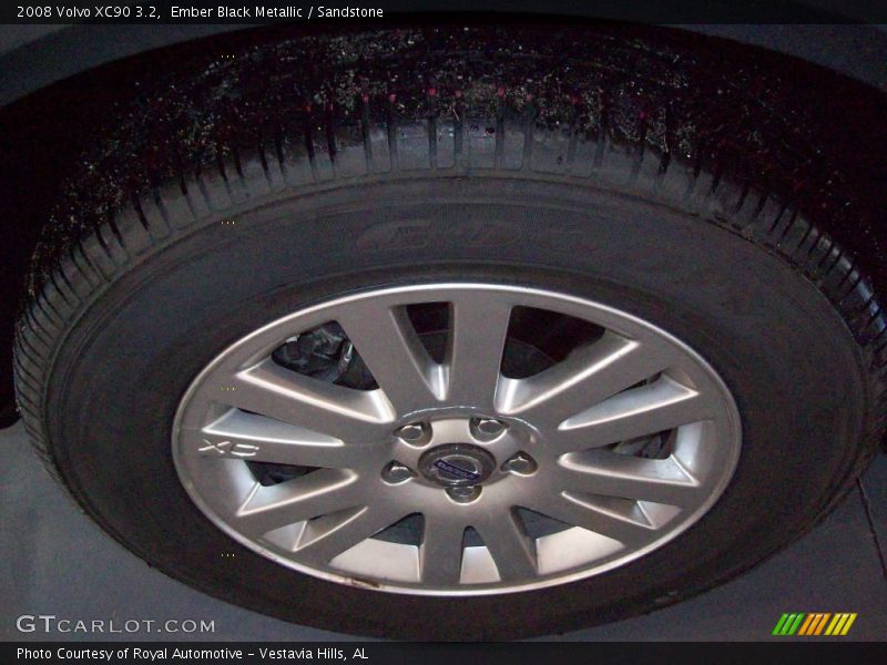 Ember Black Metallic / Sandstone 2008 Volvo XC90 3.2