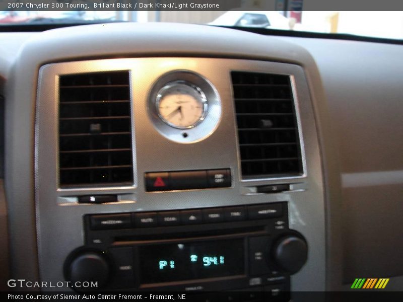 Brilliant Black / Dark Khaki/Light Graystone 2007 Chrysler 300 Touring