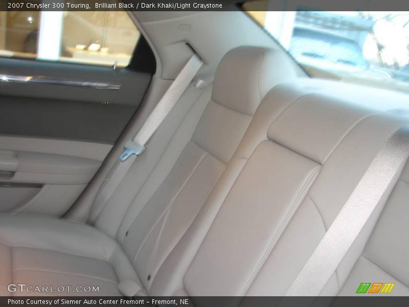 Brilliant Black / Dark Khaki/Light Graystone 2007 Chrysler 300 Touring