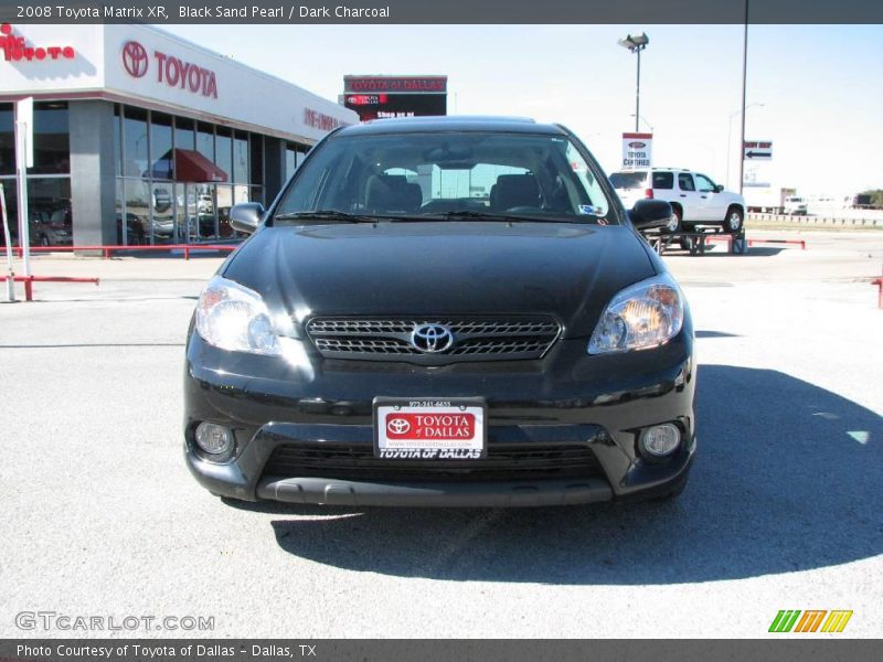 Black Sand Pearl / Dark Charcoal 2008 Toyota Matrix XR