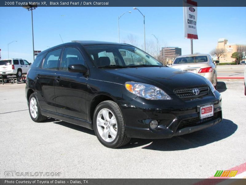Black Sand Pearl / Dark Charcoal 2008 Toyota Matrix XR