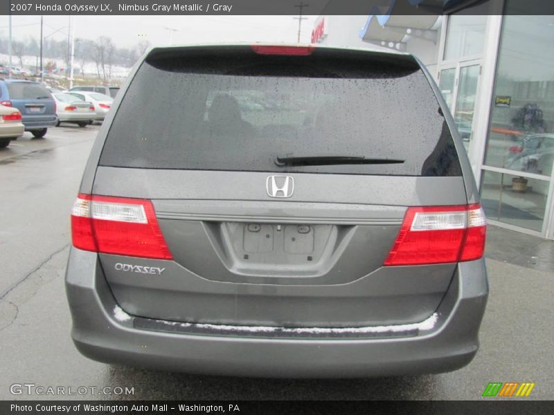 Nimbus Gray Metallic / Gray 2007 Honda Odyssey LX