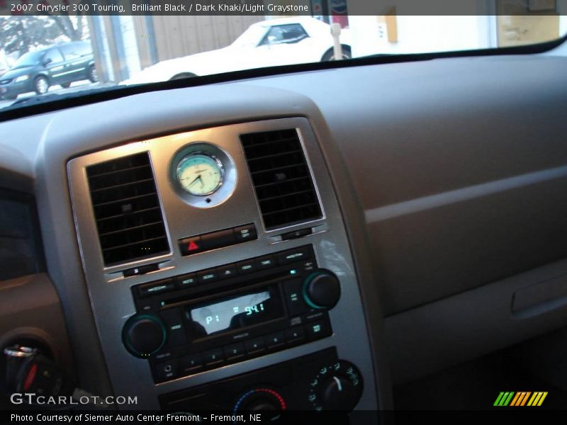 Brilliant Black / Dark Khaki/Light Graystone 2007 Chrysler 300 Touring