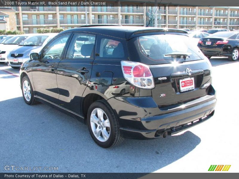 Black Sand Pearl / Dark Charcoal 2008 Toyota Matrix XR