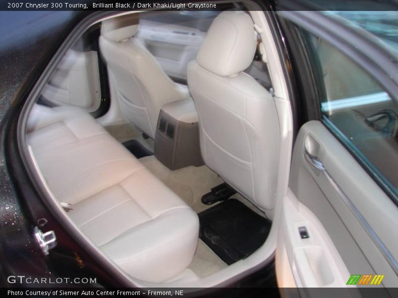Brilliant Black / Dark Khaki/Light Graystone 2007 Chrysler 300 Touring