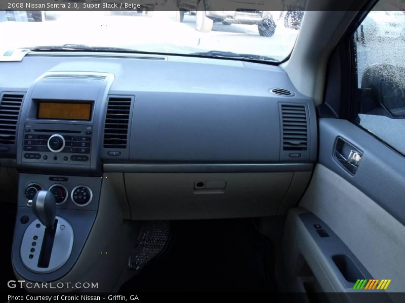 Super Black / Beige 2008 Nissan Sentra 2.0