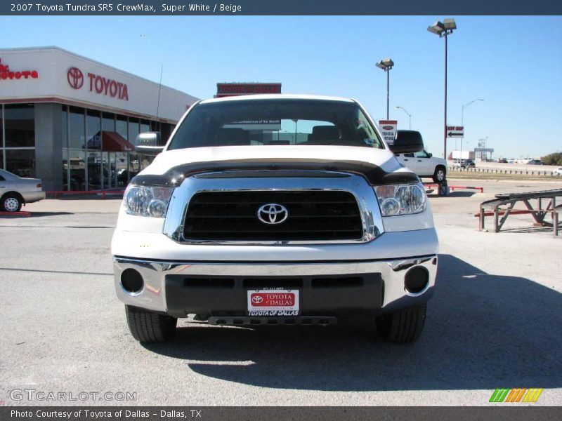 Super White / Beige 2007 Toyota Tundra SR5 CrewMax