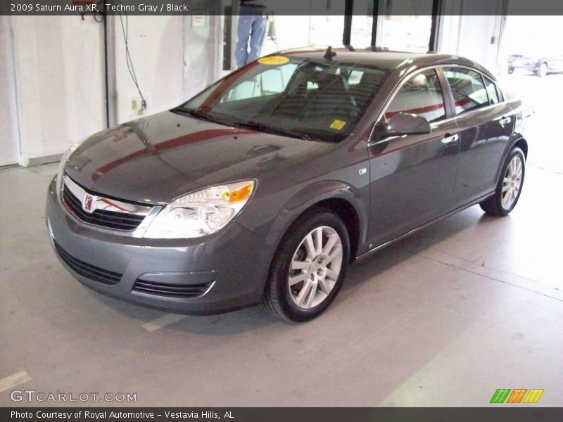 Techno Gray / Black 2009 Saturn Aura XR
