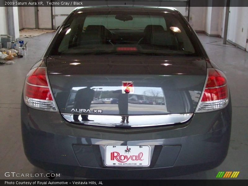 Techno Gray / Black 2009 Saturn Aura XR