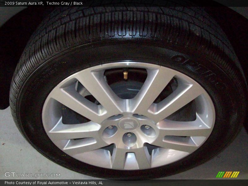 Techno Gray / Black 2009 Saturn Aura XR