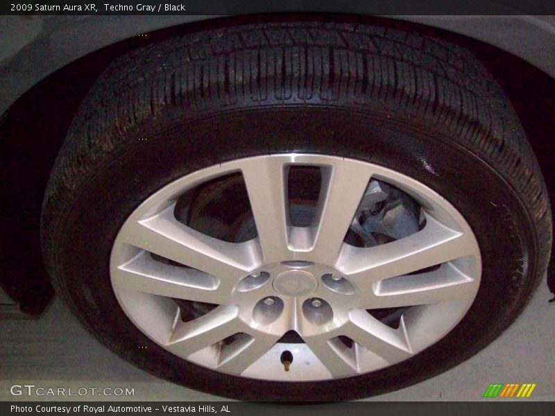 Techno Gray / Black 2009 Saturn Aura XR