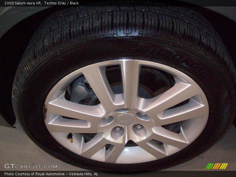 Techno Gray / Black 2009 Saturn Aura XR