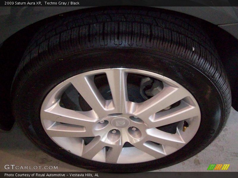 Techno Gray / Black 2009 Saturn Aura XR