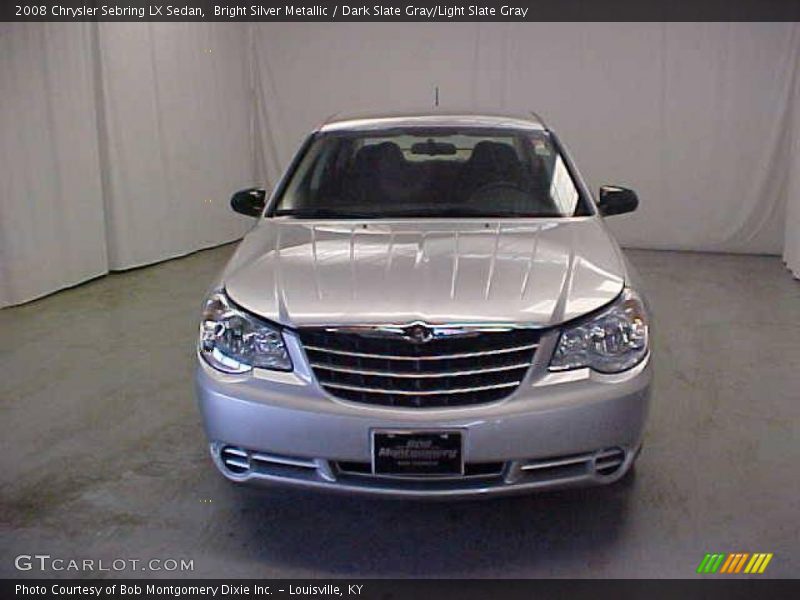Bright Silver Metallic / Dark Slate Gray/Light Slate Gray 2008 Chrysler Sebring LX Sedan