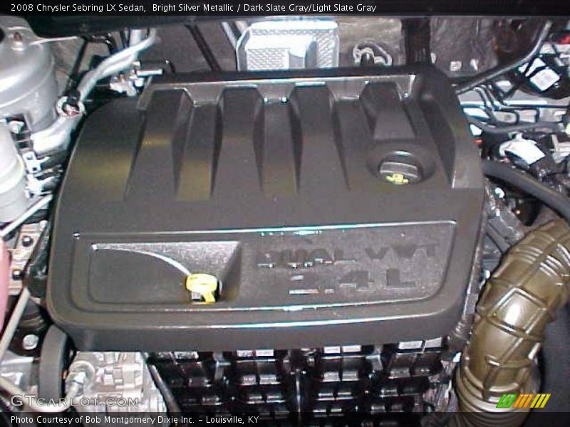 Bright Silver Metallic / Dark Slate Gray/Light Slate Gray 2008 Chrysler Sebring LX Sedan