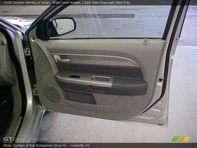 Bright Silver Metallic / Dark Slate Gray/Light Slate Gray 2008 Chrysler Sebring LX Sedan