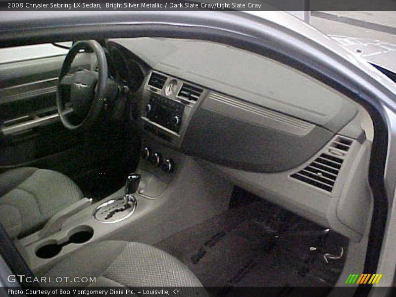 Bright Silver Metallic / Dark Slate Gray/Light Slate Gray 2008 Chrysler Sebring LX Sedan