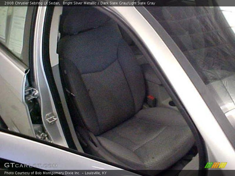 Bright Silver Metallic / Dark Slate Gray/Light Slate Gray 2008 Chrysler Sebring LX Sedan
