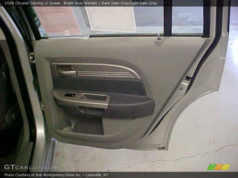 Bright Silver Metallic / Dark Slate Gray/Light Slate Gray 2008 Chrysler Sebring LX Sedan