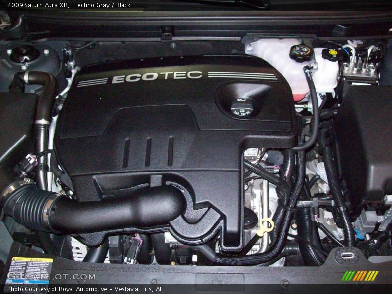 Techno Gray / Black 2009 Saturn Aura XR