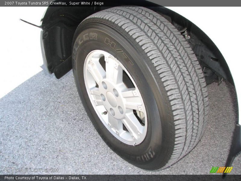 Super White / Beige 2007 Toyota Tundra SR5 CrewMax