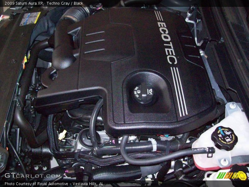 Techno Gray / Black 2009 Saturn Aura XR
