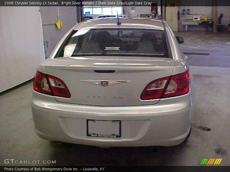 Bright Silver Metallic / Dark Slate Gray/Light Slate Gray 2008 Chrysler Sebring LX Sedan