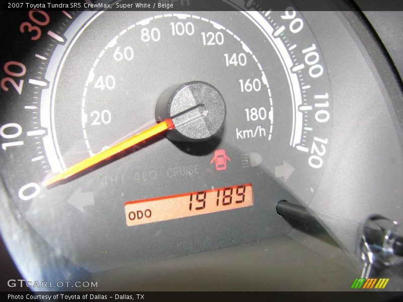Super White / Beige 2007 Toyota Tundra SR5 CrewMax