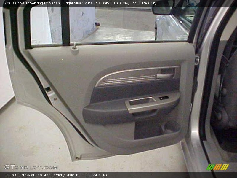 Bright Silver Metallic / Dark Slate Gray/Light Slate Gray 2008 Chrysler Sebring LX Sedan