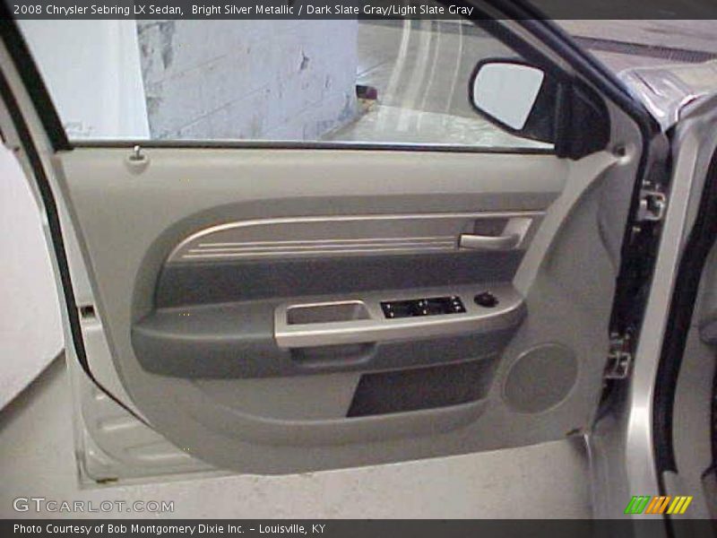 Bright Silver Metallic / Dark Slate Gray/Light Slate Gray 2008 Chrysler Sebring LX Sedan