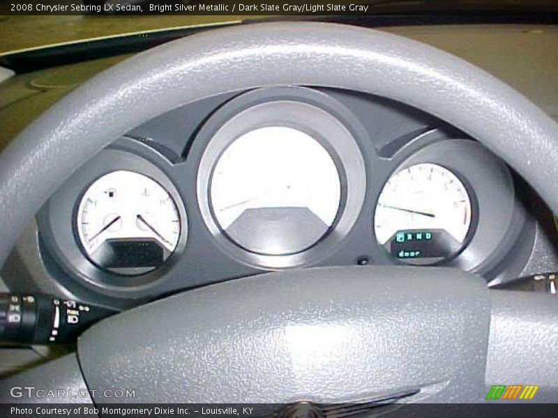 Bright Silver Metallic / Dark Slate Gray/Light Slate Gray 2008 Chrysler Sebring LX Sedan