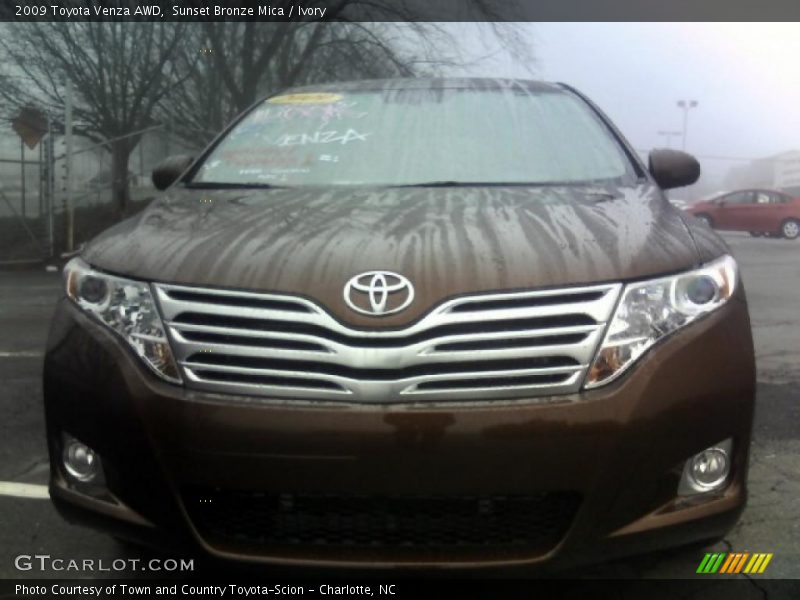 Sunset Bronze Mica / Ivory 2009 Toyota Venza AWD