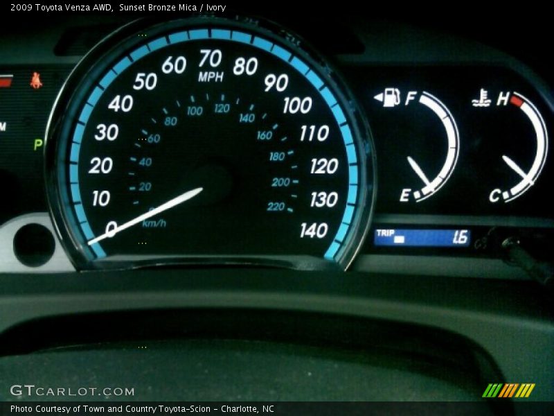 Sunset Bronze Mica / Ivory 2009 Toyota Venza AWD