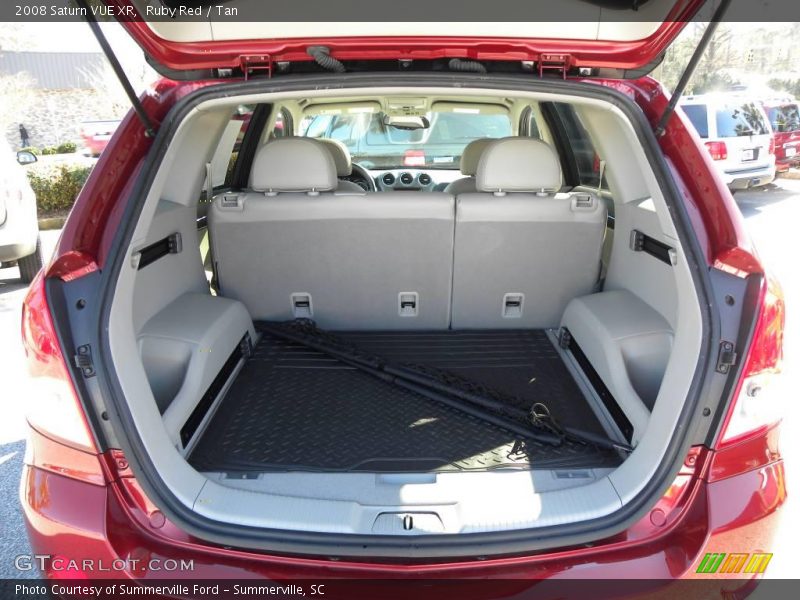 Ruby Red / Tan 2008 Saturn VUE XR