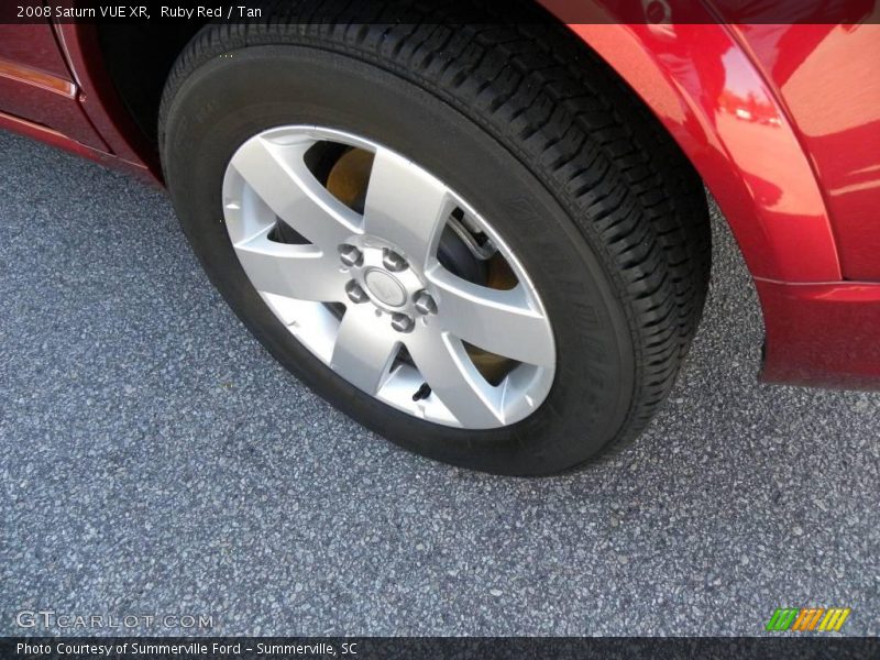 Ruby Red / Tan 2008 Saturn VUE XR