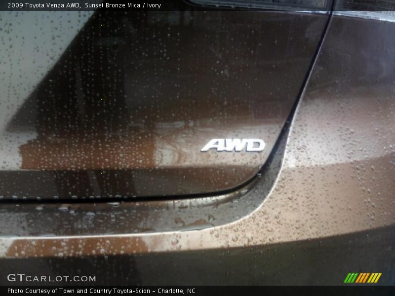 Sunset Bronze Mica / Ivory 2009 Toyota Venza AWD