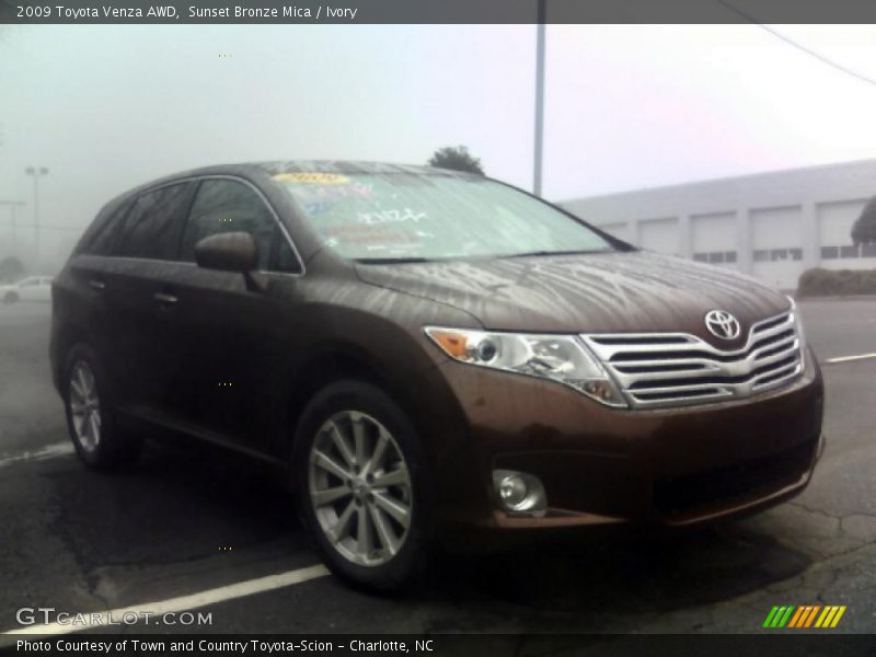 Sunset Bronze Mica / Ivory 2009 Toyota Venza AWD