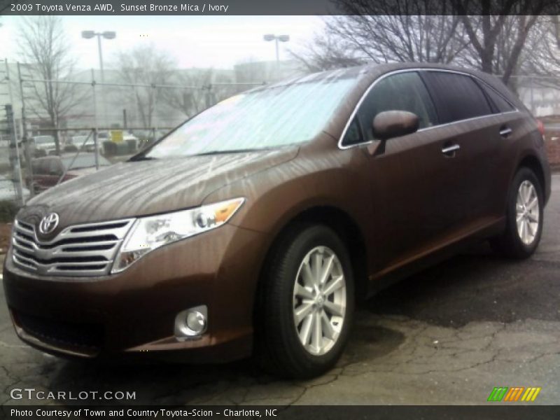 Sunset Bronze Mica / Ivory 2009 Toyota Venza AWD