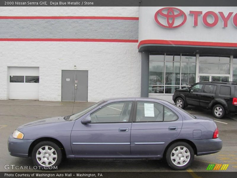 Deja Blue Metallic / Stone 2000 Nissan Sentra GXE