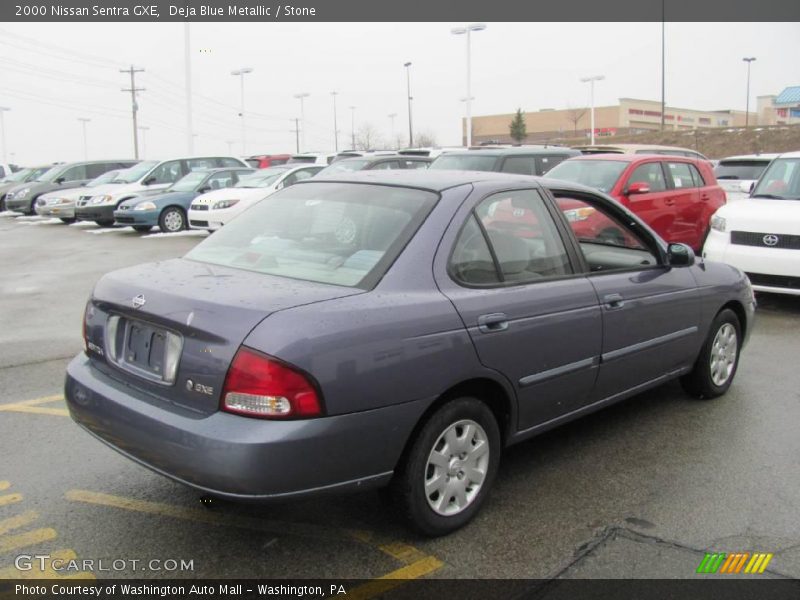 Deja Blue Metallic / Stone 2000 Nissan Sentra GXE